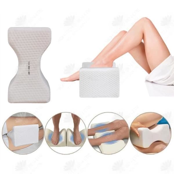 HTBE® Slow Resilient Memory Foam Knäkuddebildande benkudde och fotkudde