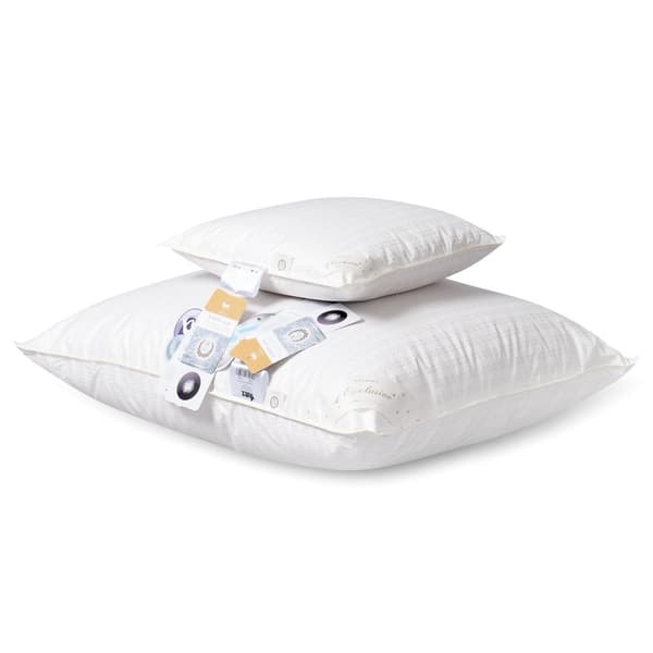 Dunpude 50x60 SØLV creme 90% dun