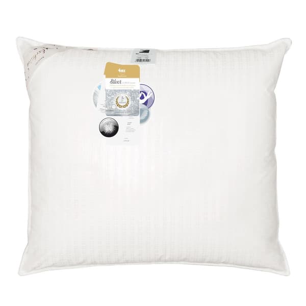 Dunpude 50x60 SØLV creme 90% dun