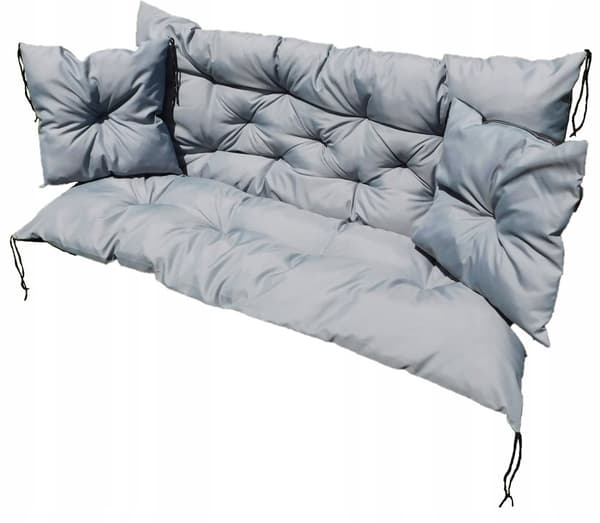 Puutarhatyyny penkille 100x60x50 + 2x 40x40