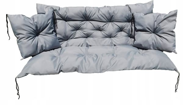 Trädgårdsgungbänksdyna 120x60x50 +2p