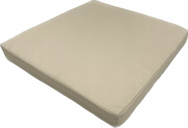 Vandtæt havepude med lynlås 60x60 BEIGE