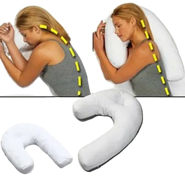 U-formad kudde, ergonomisk design, hypoallergeniskt material,ingen, 1st