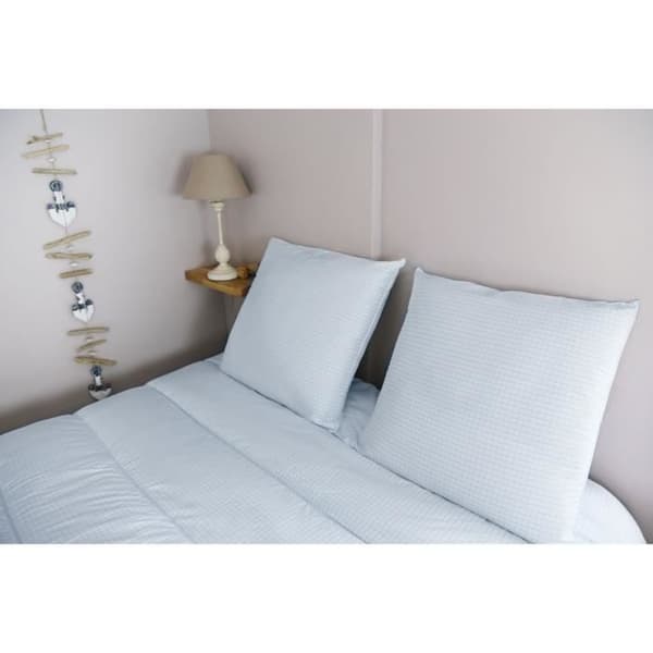 DODO medium kudde 60x60 cm - Anti-bugg, anti-kvalsterskydd - 550 gr - Vit - Made in France