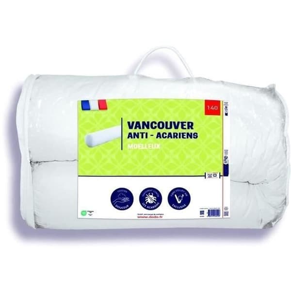 VANCOUVER bolster 140 cm - anti-kvalster - 100% polyester - DODO