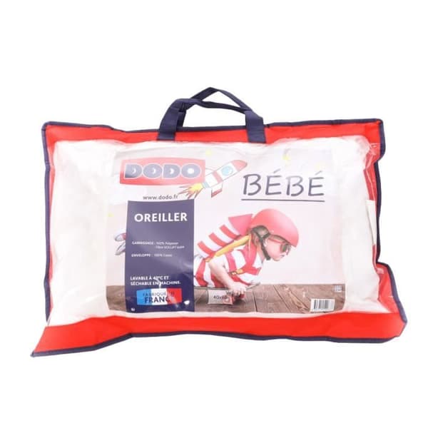 Mjuk Baby Dodo syntetisk kudde - DODO - 40x60cm - Suprelle Polyester - Rektangulär