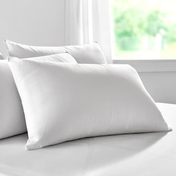 Pikolin Home - Duvetkudde 30 % med dubbelt örngott i bomull - 90x40cm