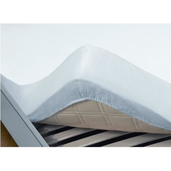 SETEX Twill Quiltat madrassskydd, påslakan, 120 x 200 cm, 100% bomull, Basic, Vit, 1308 120200 404 002 -