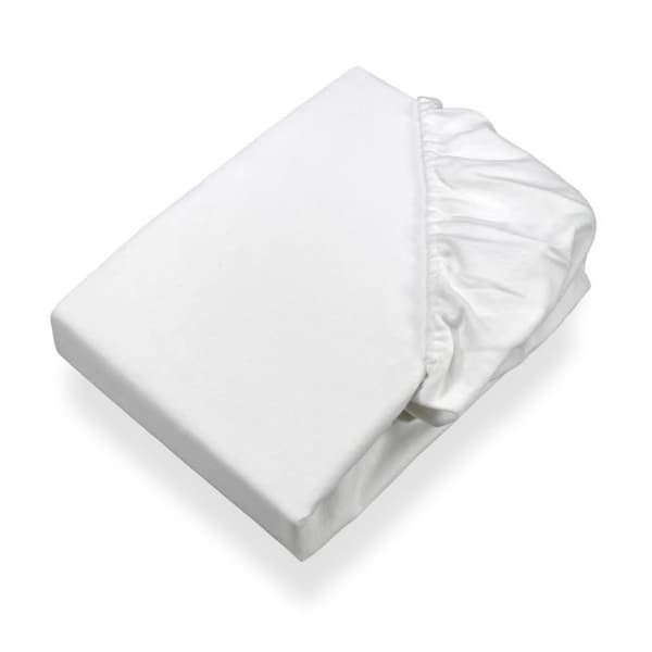 SETEX Twill Quiltat madrassskydd, påslakan, 120 x 200 cm, 100% bomull, Basic, Vit, 1308 120200 404 002 -