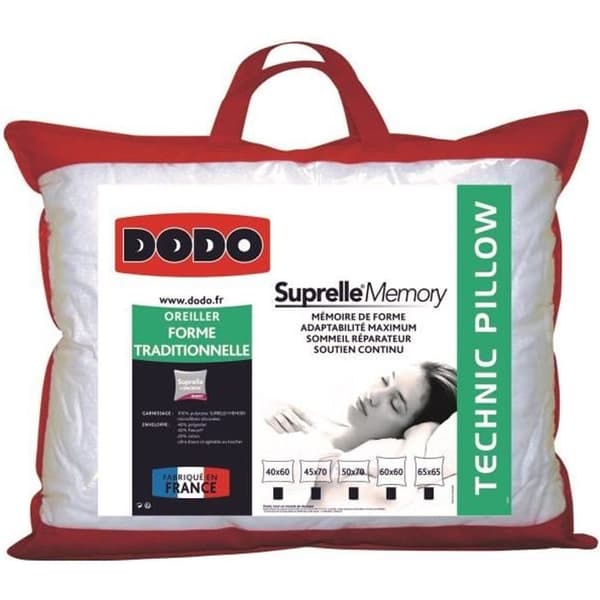 DODO SUPRELLE MEMORY form minneskudde 50x70cm