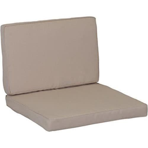 beo Lounge Ersättningskudde för Monaco Exchange Group Kit Vattentät kuddsats om 8, 5 cm tjock, beige