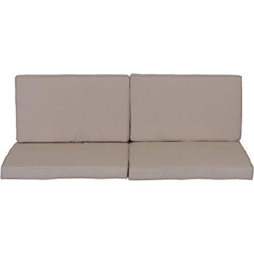 beo Lounge Ersättningskudde för Monaco Exchange Group Kit Vattentät kuddsats om 8, 5 cm tjock, beige