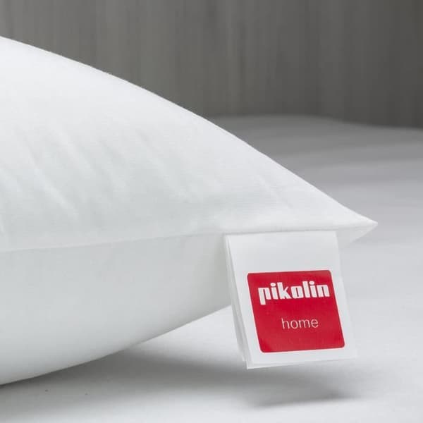 Pikolin Home - 2 x Fiberkudde med anti-kvalster bomullsöverdrag - 60x60cm
