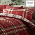 Miniatyrbild 4 av 4: Gardiner - Catherine Lansfield - Kelso - Röd - 182.9x167.4 cm - Tartan Dubbel