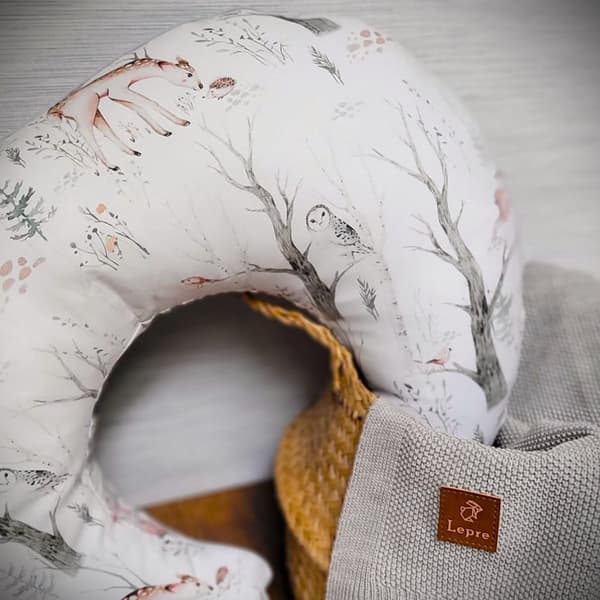 Amningskudde - Forest Paradise, beige