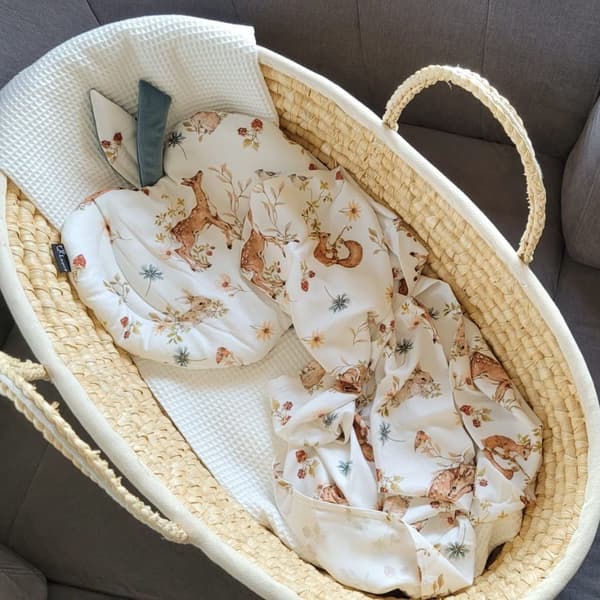 Bambu Äpple Kudde - Skog
