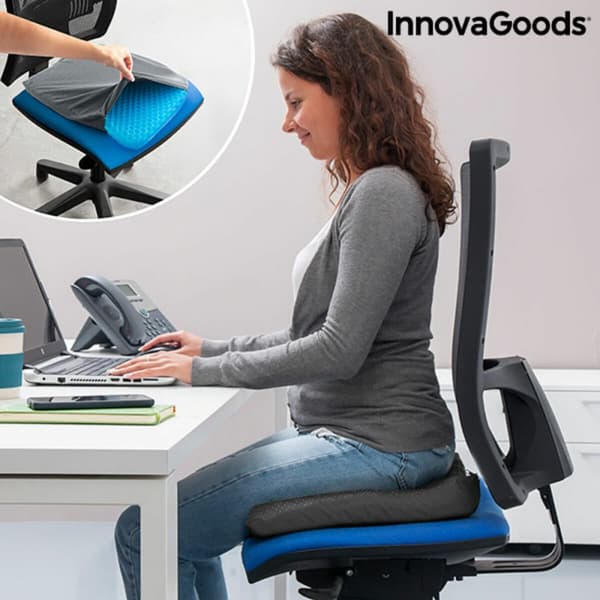 BEGAGNAD Kudde i gel, vaxkaka InnovaGoods (Renoverade C)