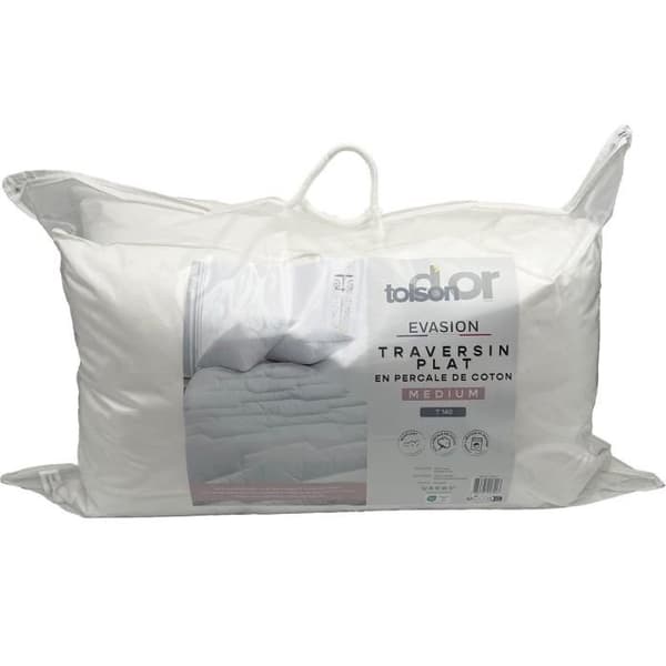TOISON D'OR - Pude - Evasion - Medium komfort - 50x70 cm - Hvid