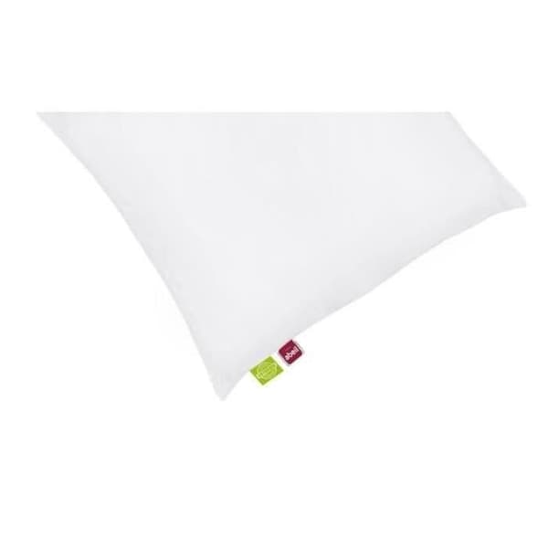 ABEIL Sæt med 2 økologiske komfortpuder - 60 x 60 cm - hvid