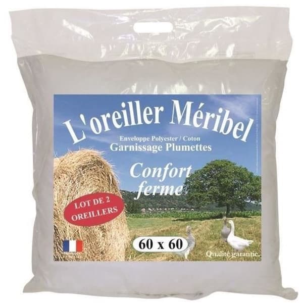 DODO Sæt med 2 puder MERIBEL Plumettes 60x60cm