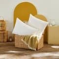 Miniatyrbild 2 av 3: TOISON D'OR - Kudde - Treasure - Medium komfort - 65x65 cm - Vit