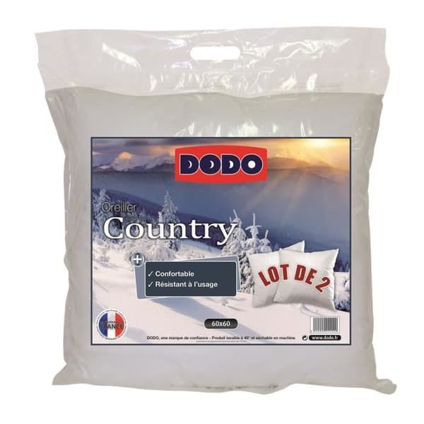 DODO Sæt med 2 COUNTRY Puder 60x60cm