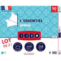 Miniatyrbillede 2 af 4: DODO - Sæt med 2 puder - THE ESSENTIAL - 50 x 70 cm - Hvid