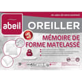 Miniatyrbillede 3 af 4: ABEIL Sæt med 2 quiltede memory foam puder - 60x60 cm - Hvid