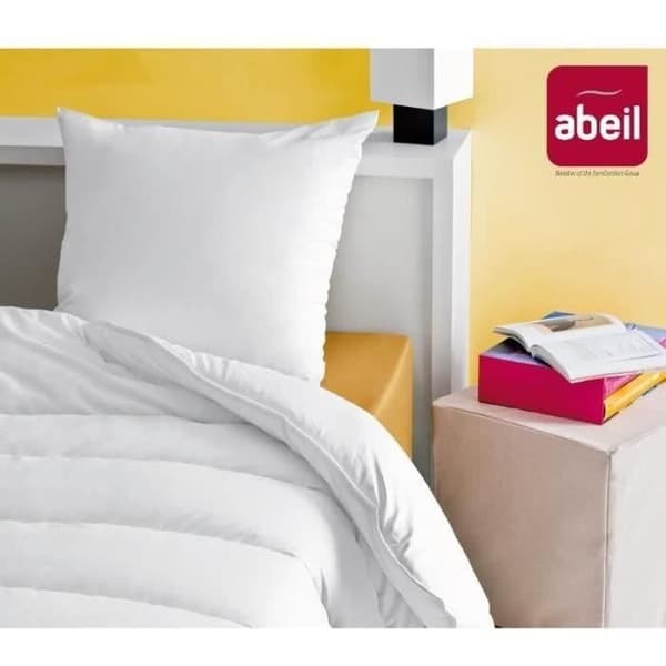 ABEIL Set med 2 mjuka kuddar - 60 x 60 cm - Vit