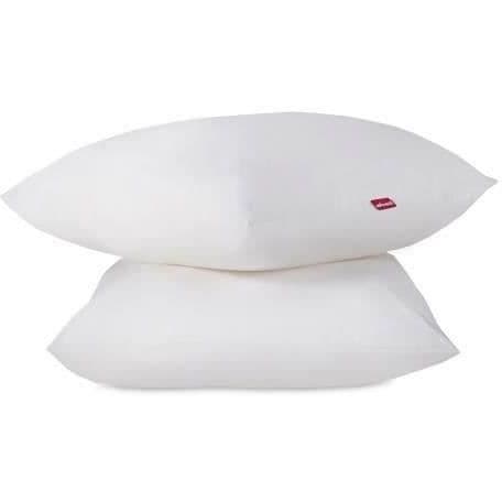 ABEIL Set med 2 mjuka kuddar - 60 x 60 cm - Vit