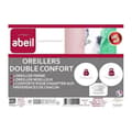Miniatyrbild 2 av 2: ABEIL Set med 2 DUBBELKOMFORT-kuddar 100 % bomull 60x60 cm