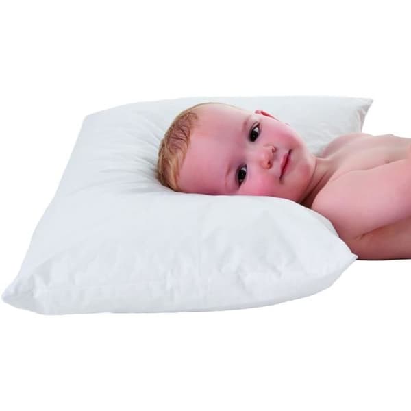TINEO - Babypude 40x60cm - Maskinvaskbar - Lavet i Frankrig - Fra 12 måneder