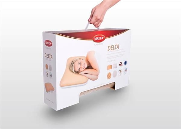 Ortopedisk dubbelansikt kudd DELTA 55x35x12 MATEX