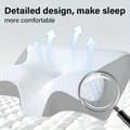 Miniatyrbillede 7 af 8: Bomclap ergonomisk nakkepude – sommerfugleformet kontureret design, blød og fast støtte