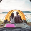 Miniatyrbild 5 av 6: Lollanda Uppblåsbar Resekudde 2-pack, Uppblåsbar Kudde i Plysch/PVC - Kompakt Kudde för Camping och Resor