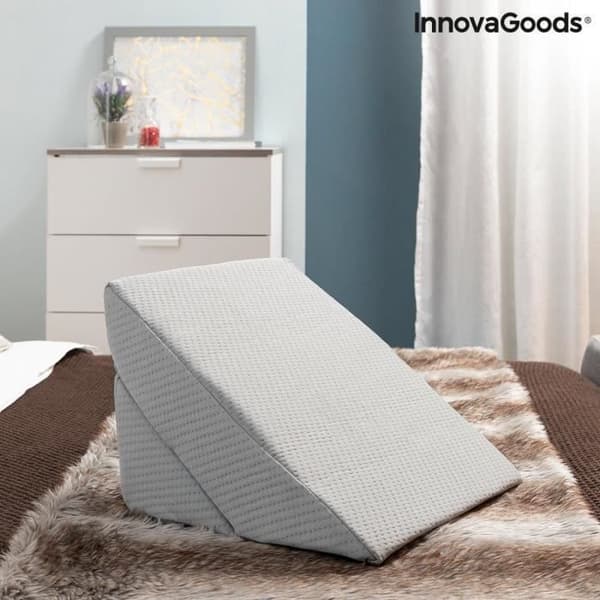 InnovaGoods Triangulär dubbelkil multipositionskudde med Memory foam Threllow