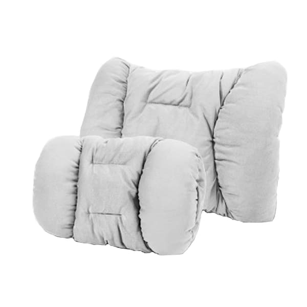 INF Bil Lumbar Support Putepakke - Hodestøtte + Lumbar Support Grå