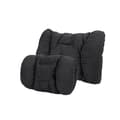 Miniatyrbilde 1 av 4: INF Bil Lumbar Support Putepakke - Hodestøtte + Lumbar Support Sort