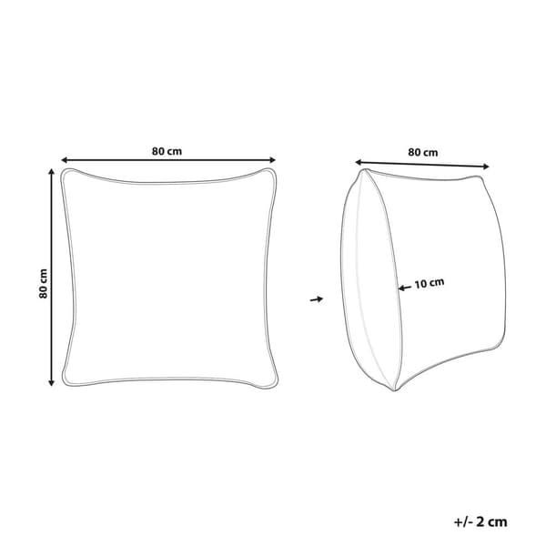 Lav polyester pude 80 x 80 cm TRIGLAV Lumarko!