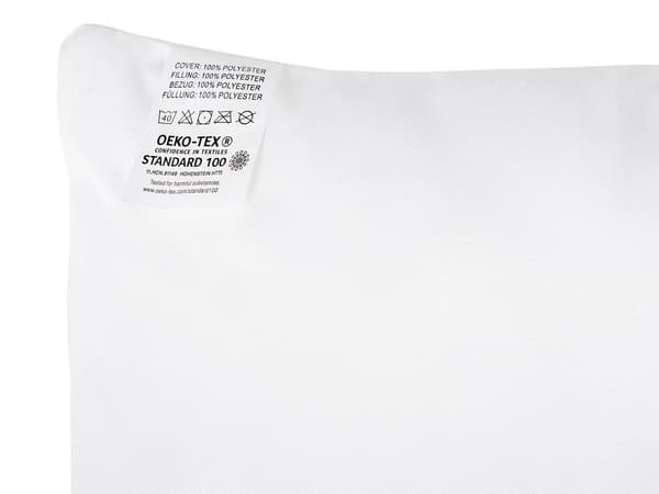 Sæt med 2 puder med lavt mikrofiberindhold 80 x 80 cm ERRIGAL Lumarko!