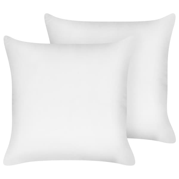 Sæt med 2 lave polyesterpuder 80 x 80 cm TRIGLAV Lumarko!