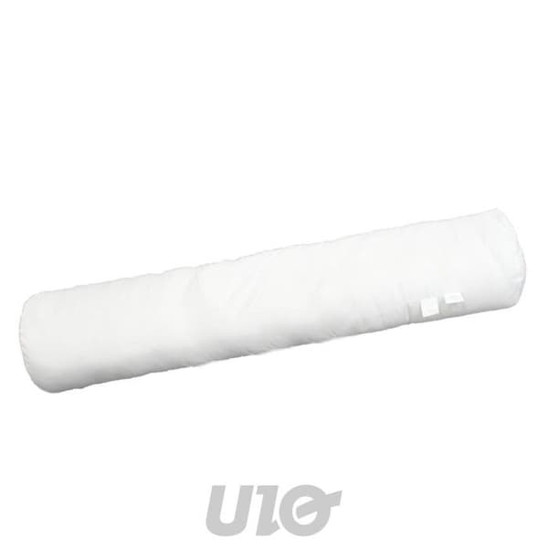 Traversin - KOMFORT - 90 cm - Vit - Polyesterfiber - Syntetisk