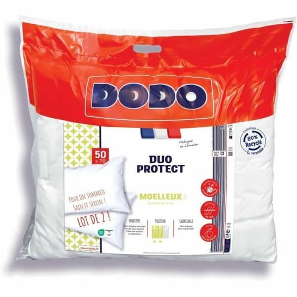 Kudden DODO Vit 50 x 70 cm (2 antal)