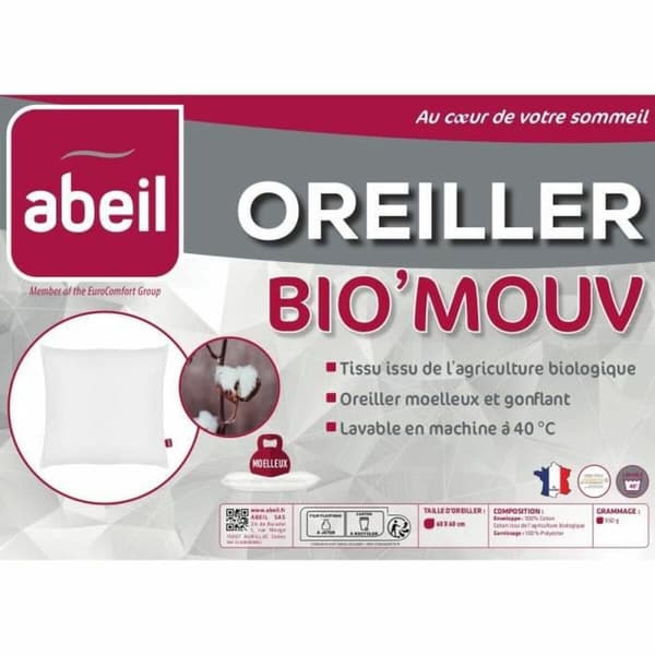 Sæt med 2 puder Abeil 60 x 60 cm (2 enheder)
