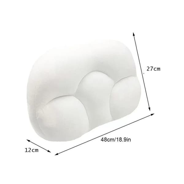 OBOSOE 3D ortopædisk memory foam pude – ergonomisk nakkestøtte og dyb søvn