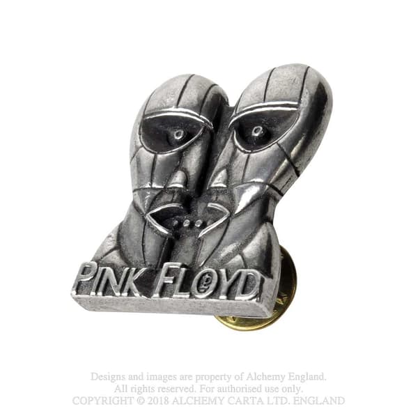 Pink Floyd Pin Badge: Division Bell Heads