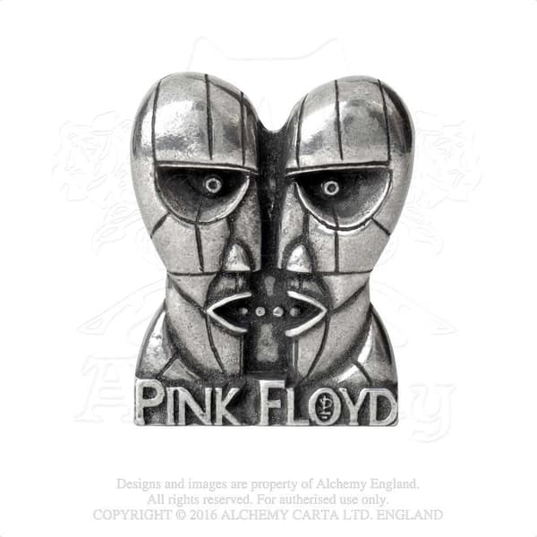 Pink Floyd Pin Badge: Division Bell Heads
