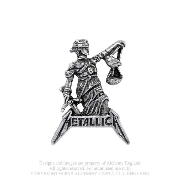 Badge: Metallica - Justice For All (pin)