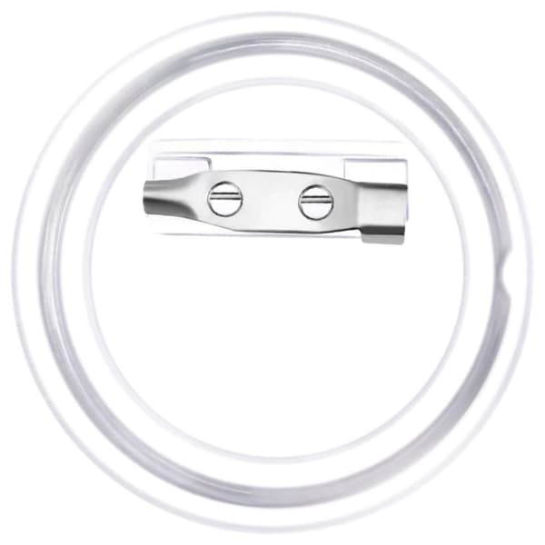 vidaXL Buttonssett med nål 100 sett akryl 37 mm