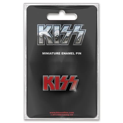 KISS Mini Pin Badge: Logo